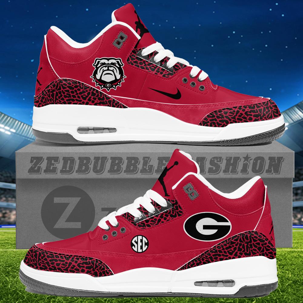 Georgia Bulldogs Sneakers Unisex