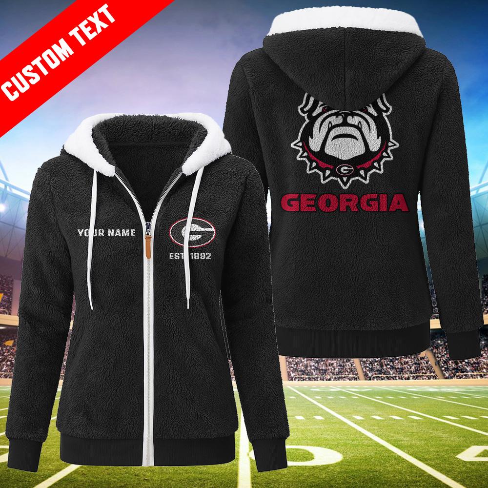 Georgia Bulldogs Women Fleece Hoodie
