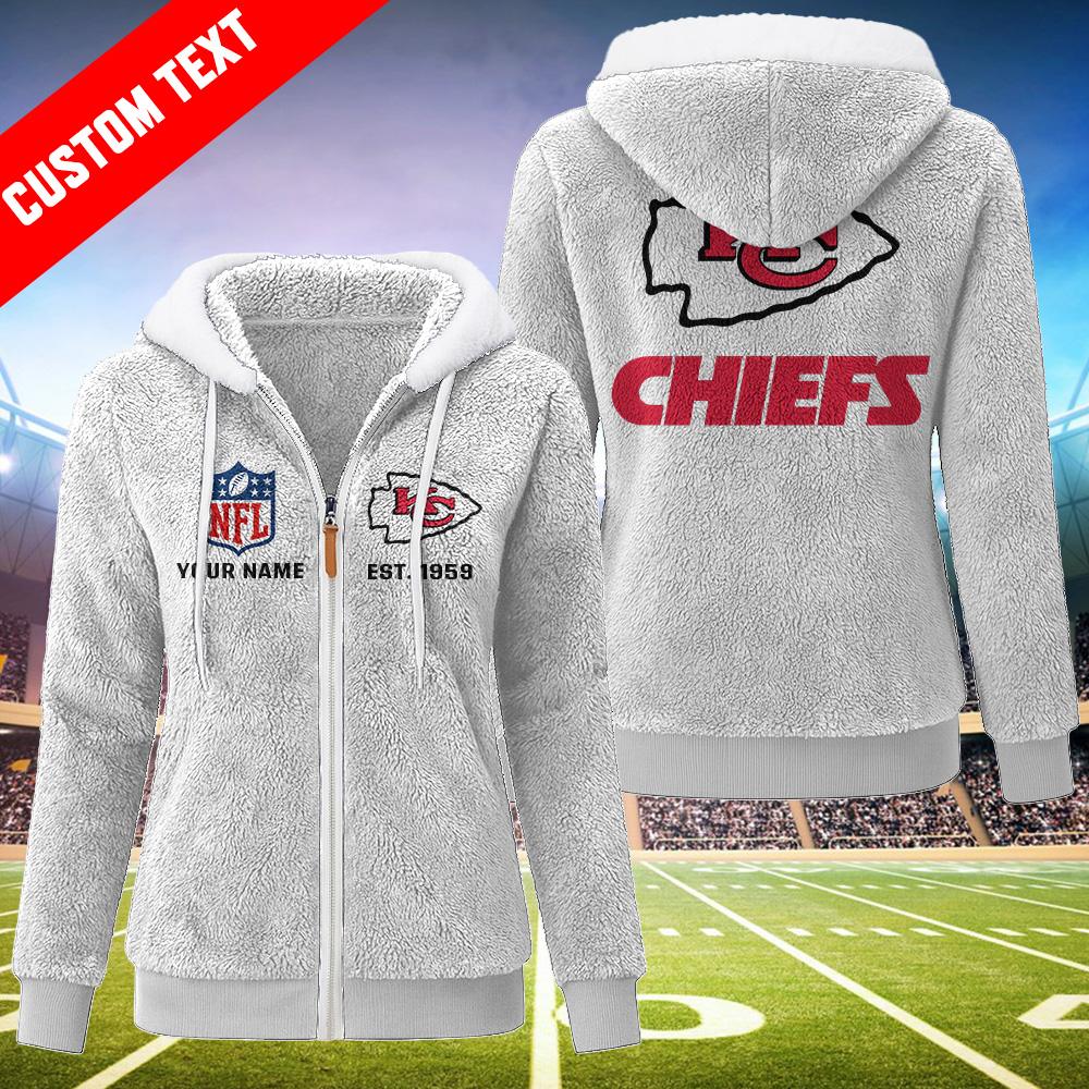 Kansas City Chiefs Women Fleece Hoodie